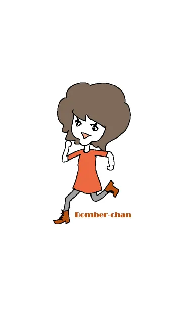 ボンバちゃんのLINE着せ替え