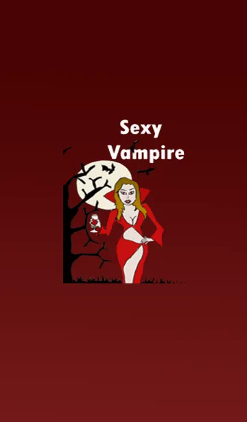 [LINE着せ替え] Sexy Vampireの画像1