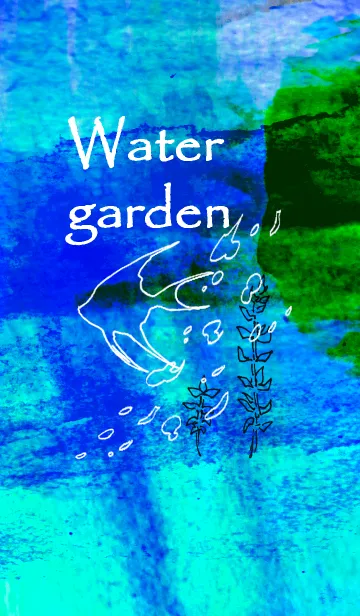 [LINE着せ替え] 水中庭園の画像1
