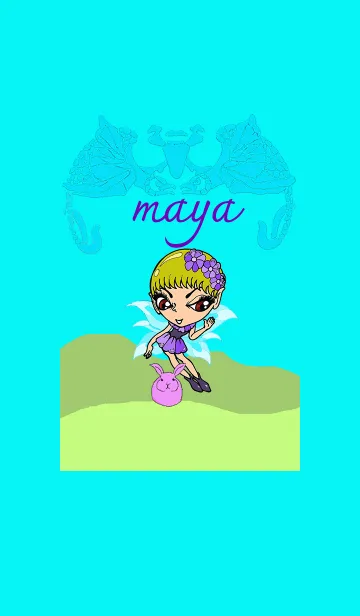 [LINE着せ替え] Mayaの画像1