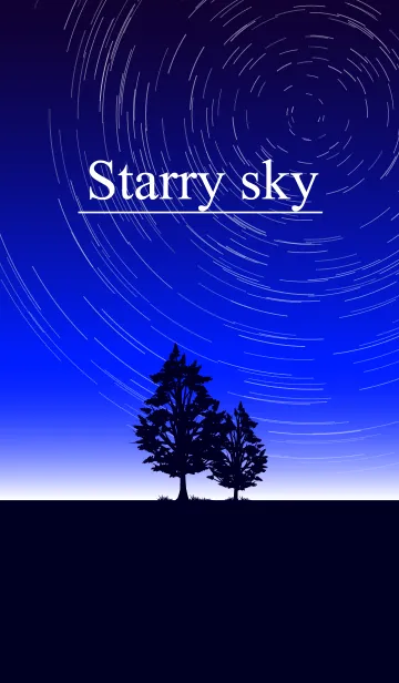 [LINE着せ替え] Starry sky 1の画像1