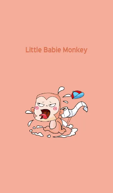 [LINE着せ替え] Little Babie-Monkeyの画像1