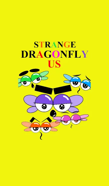 [LINE着せ替え] Strange Dragonfly usの画像1