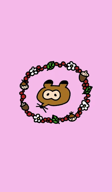 [LINE着せ替え] ぽんぽこの画像1