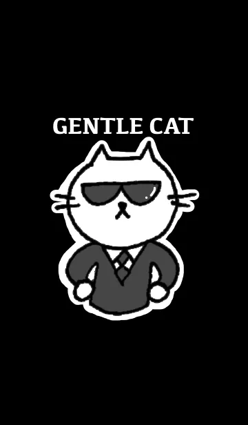 [LINE着せ替え] GENTLE CATの画像1