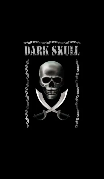 [LINE着せ替え] Dark Skullの画像1