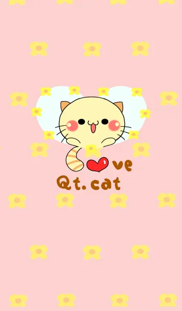 [LINE着せ替え] キュート♡猫の画像1