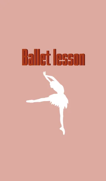 [LINE着せ替え] Ballet lessonの画像1