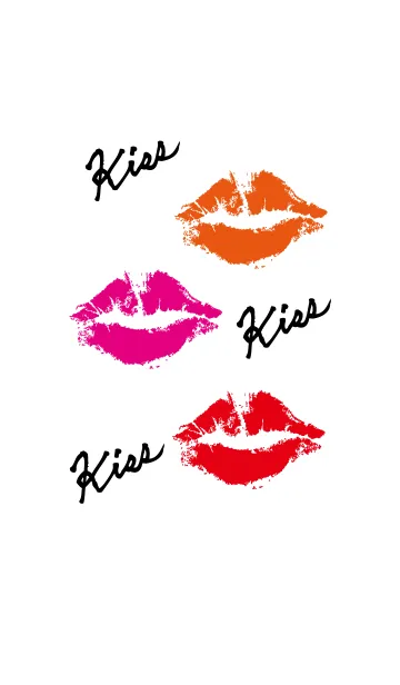 キス キス キスのLINE着せ替え