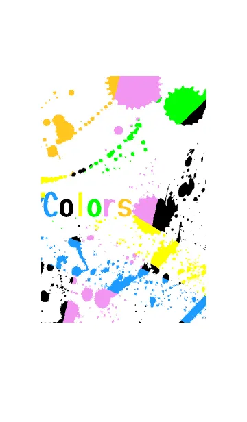 Color paintのLINE着せ替え