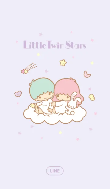 リトルツインスターズのLINE着せ替え