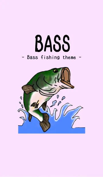 BASS -バス釣りのテーマ-のLINE着せ替え