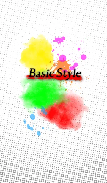 [LINE着せ替え] Basic Styleの画像1
