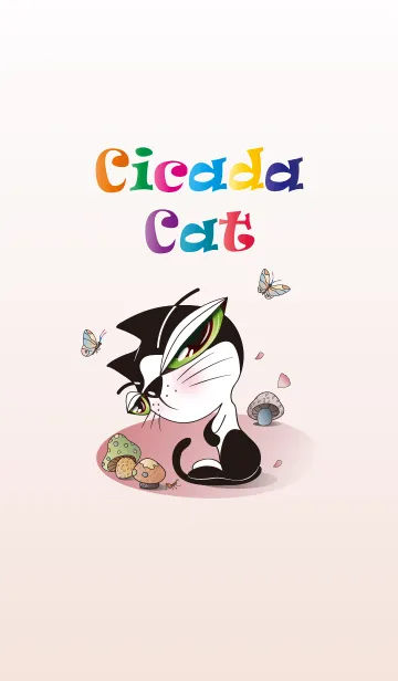 [LINE着せ替え] Cicada Catの画像1