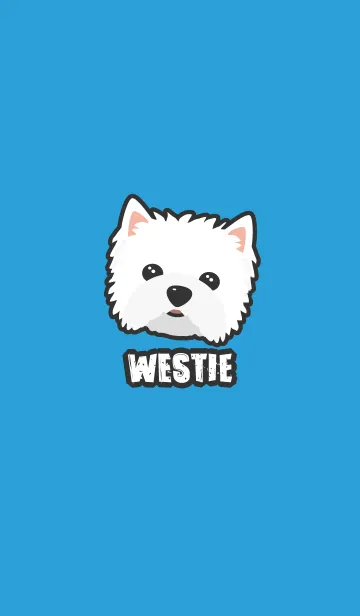 [LINE着せ替え] I LOVE WESTIEの画像1