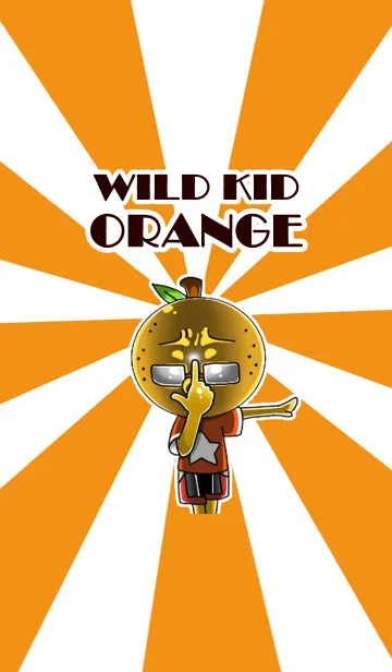 [LINE着せ替え] WILD KID ORANGEの画像1