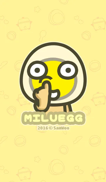 [LINE着せ替え] MILUEGGの画像1