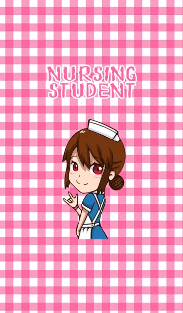 [LINE着せ替え] Nursing student PINKの画像1