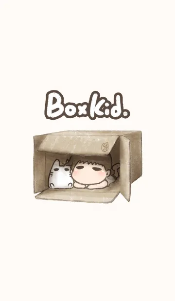 [LINE着せ替え] Box Kidの画像1