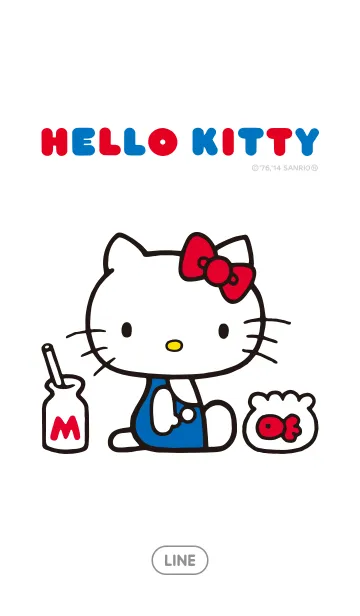 ハローキティのLINE着せ替え