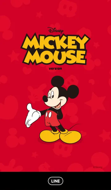 [LINE着せ替え] ミッキーマウスの画像1