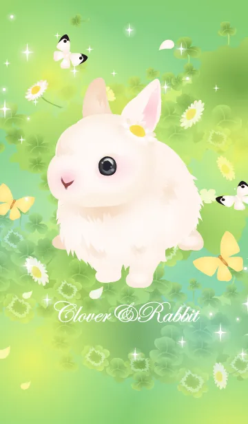 [LINE着せ替え] Clover＆Rabbitの画像1