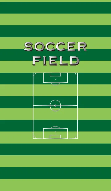 サッカーフィールドの着せ替えメイン画像