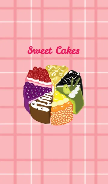 [LINE着せ替え] Sweet Cakesの画像1