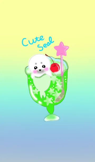 [LINE着せ替え] Cute Seal ！の画像1