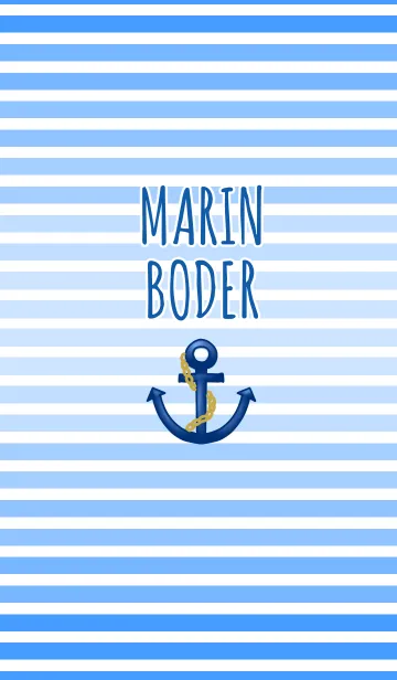 [LINE着せ替え] MARIN BORDERの画像1