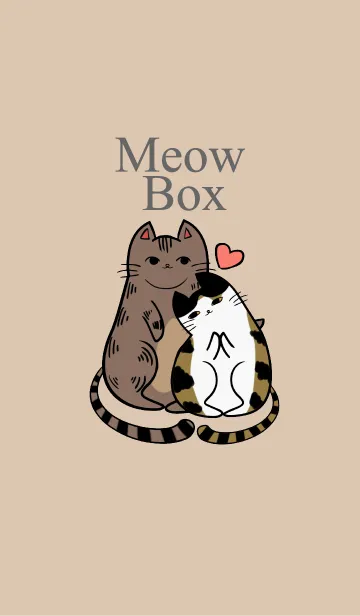 [LINE着せ替え] Meow Boxの画像1