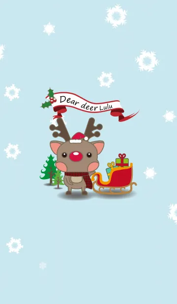 [LINE着せ替え] dear deer-Luluの画像1