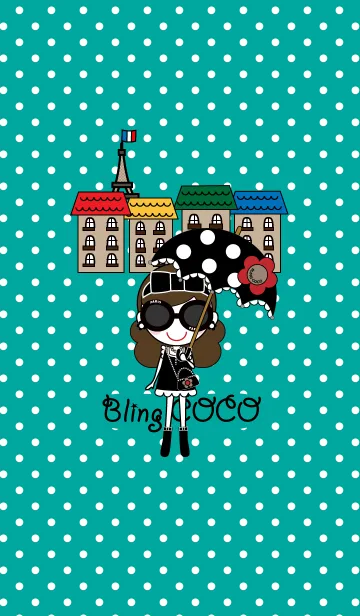 [LINE着せ替え] Bling COCO in PARIの画像1