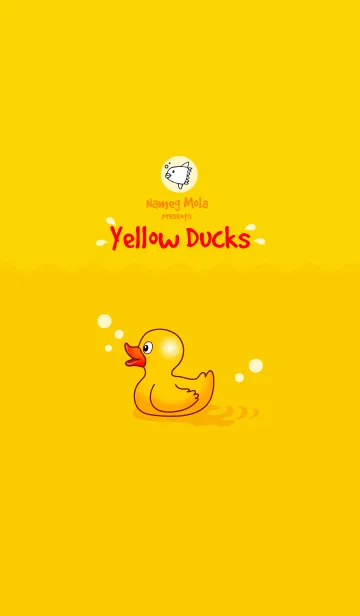 [LINE着せ替え] Yellow Ducksの画像1