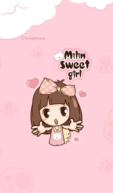 [LINE着せ替え] Milin sweet girlの画像1