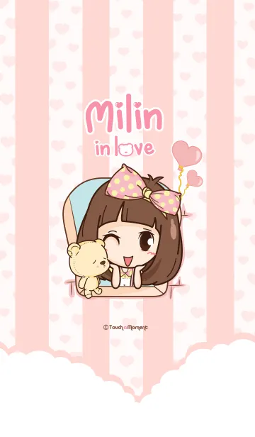 [LINE着せ替え] Milin in loveの画像1