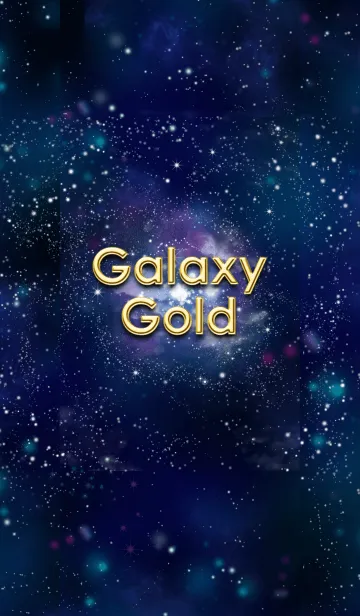 [LINE着せ替え] Galaxy Goldの画像1