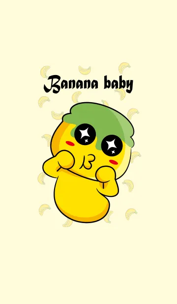[LINE着せ替え] Banana babyの画像1