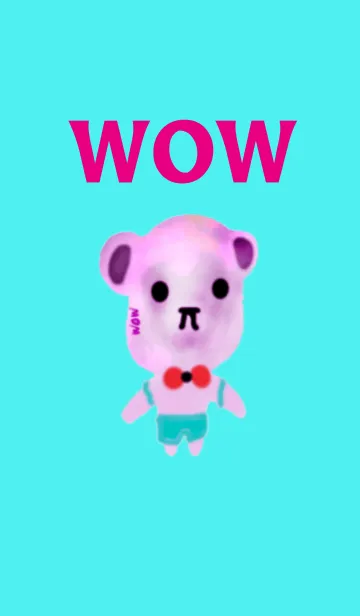 [LINE着せ替え] wow Pink Bear~~の画像1