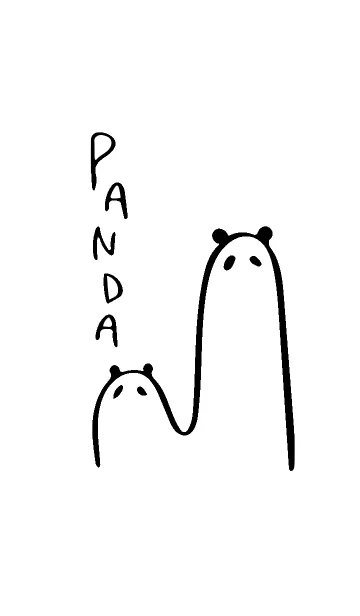 [LINE着せ替え] パンダですよ。の画像1