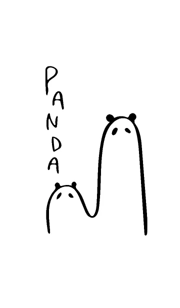 パンダですよ。のLINE着せ替え