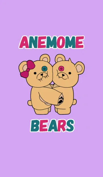 ANEMONE BEARSのLINE着せ替え