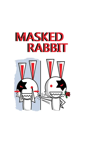 [LINE着せ替え] Masked Rabbitの画像1