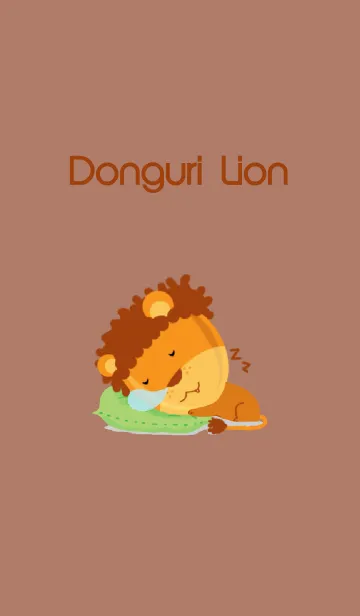 [LINE着せ替え] Donguri Lionの画像1