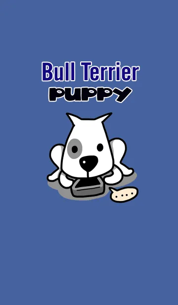 [LINE着せ替え] Bull Terrier Puppyの画像1