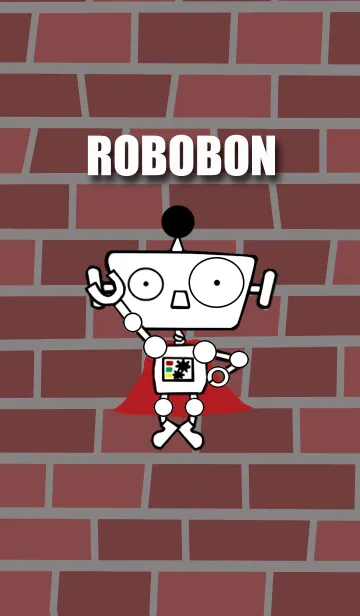 [LINE着せ替え] ロボットのロボボンの画像1