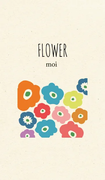 [LINE着せ替え] FLOWER_moiの画像1