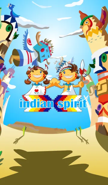 [LINE着せ替え] indian spiritの画像1