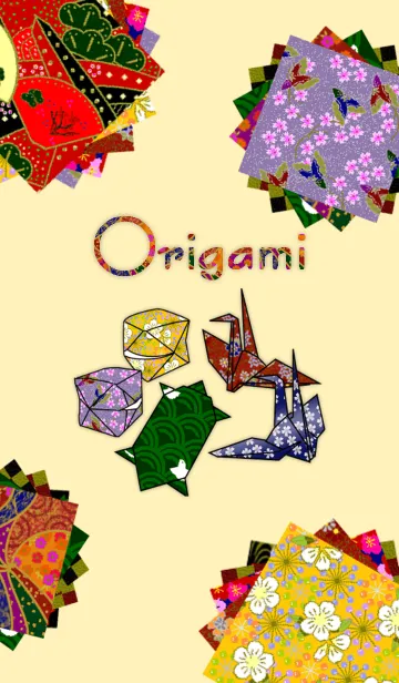 [LINE着せ替え] おりがみの画像1