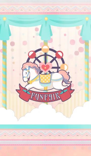 [LINE着せ替え] メルヘン遊園地の画像1